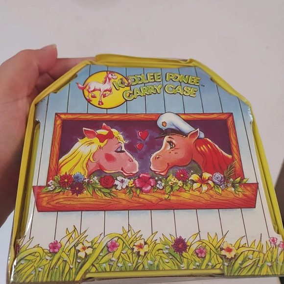 Vintage 1987 Tara Toy Corp. Kuddlee Ponee Carry Case - Picture 10 of 11